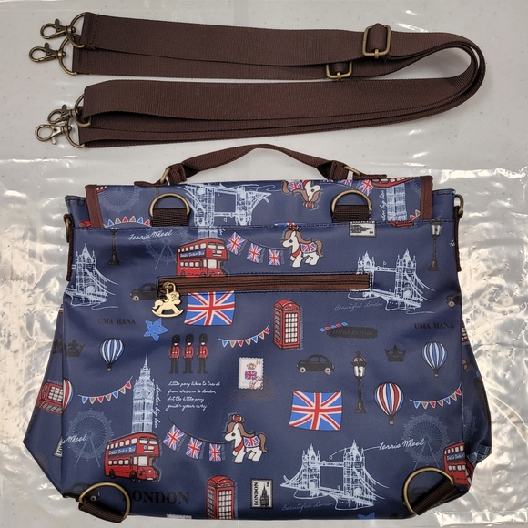 Waterproof London Handbag Backpack Crossbody Bag - Picture 11 of 15